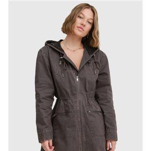 NWT $249 Nordstrom Belle & Bloom Westwood Anorak Hooded Jacket Grey